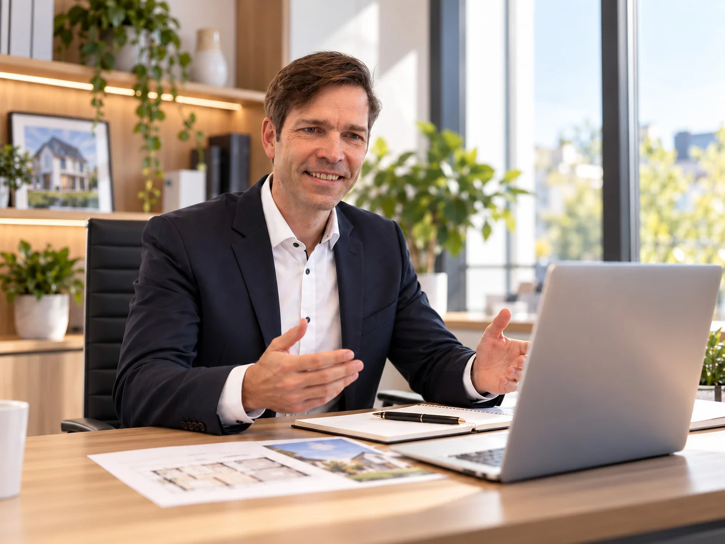 Jens Laskowski im persönlichen Beratungsgespräch